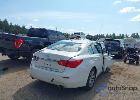 2016 Infiniti Q50 2.0T Premium из США, поврежденный, VIN JN1CV7AR9GM251111